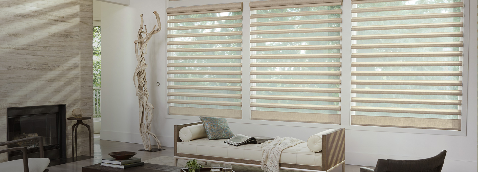 The Alustra® Collection of Pirouette® shadings 