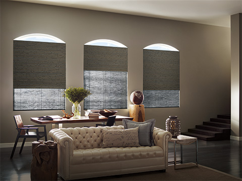 Provenance® Woven Wood Shades with Liner