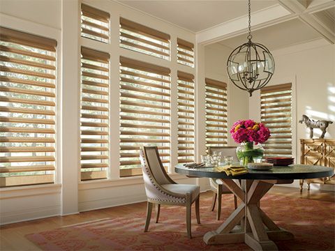 Hunter Douglas The Alustra Collection of Pirouette Shadings